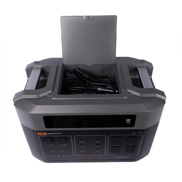 3300 Solar Generator System w/ EMP Intercept Technology + 2 FREE Waterproof 200W Solar Panels by Grid Doctor